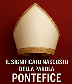 Simbolismo della parola pontefice con antichi ponti e figure religiose